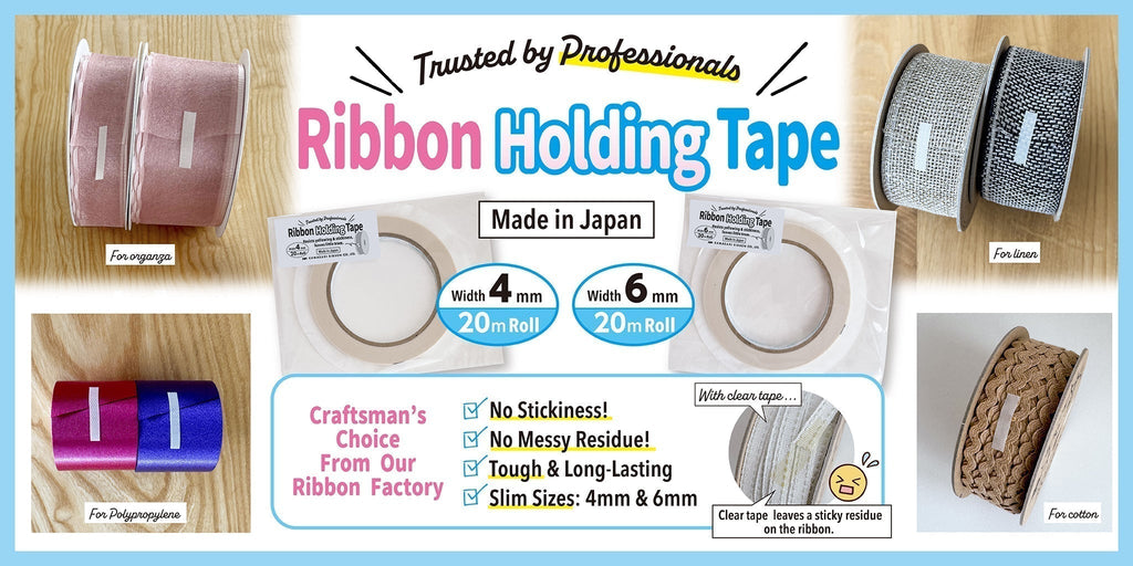 Ribbon-Holding Tape Now Available Online!