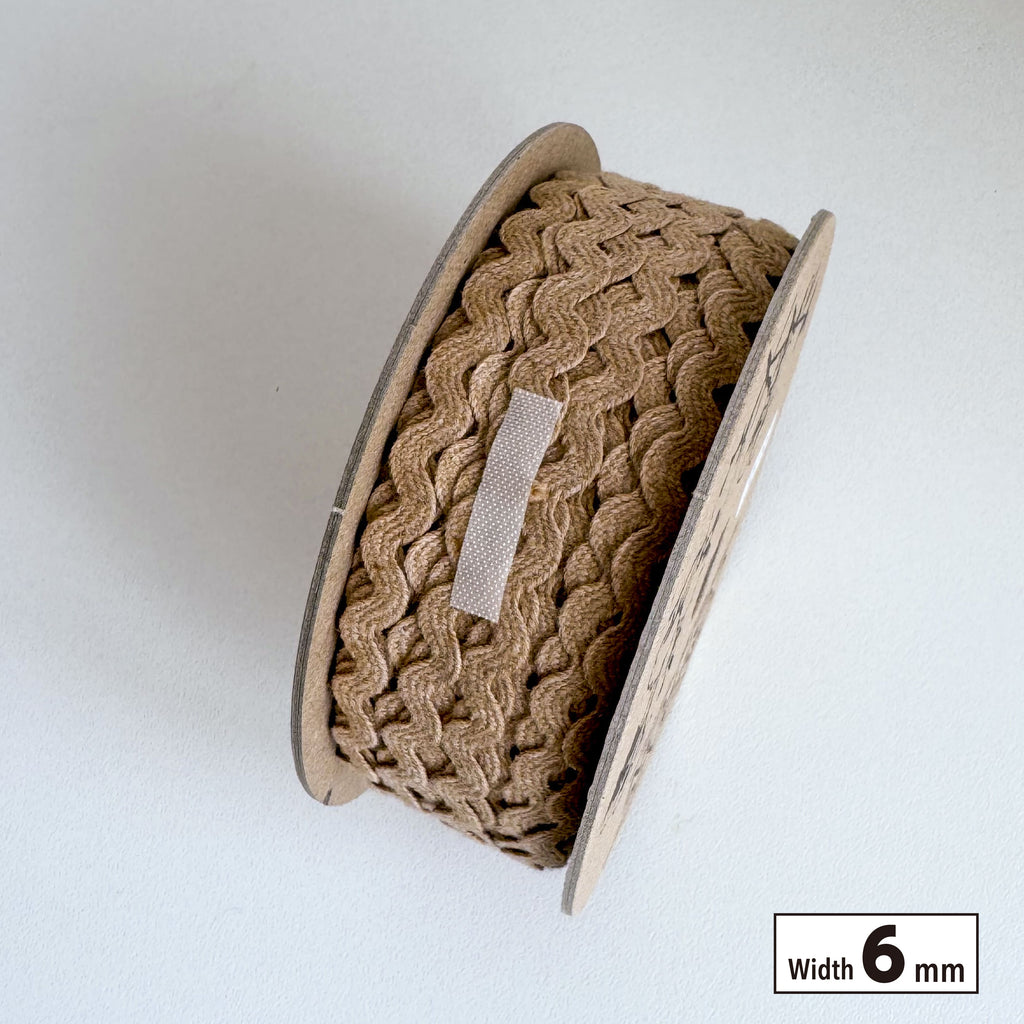 Applied on Organic Cotton Ribbon (Width 6mm)