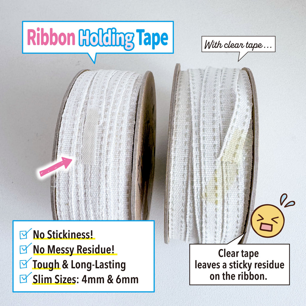 Comparison: Ribbon Tape vs. Clear Tape