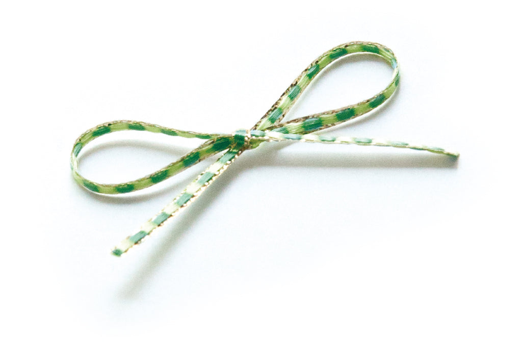 32_Green-Light Green(Woven with metallic gold threads)